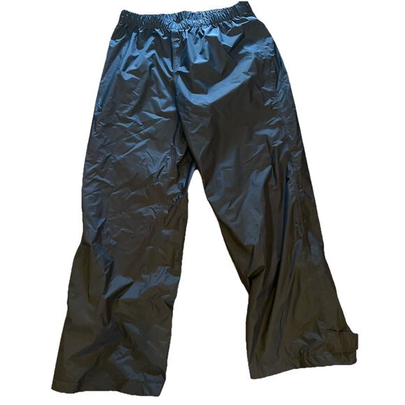 Columbia Omni-Tech Rain Pants Waterproof Black Lightweight Men's Large - Picture 1 of 6